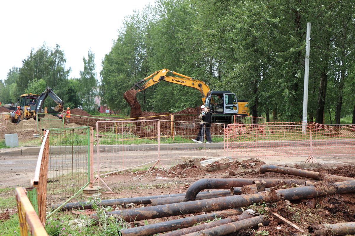 Т Плюс завершает реконструкцию теплосетей на ул. Мира в Дороничах