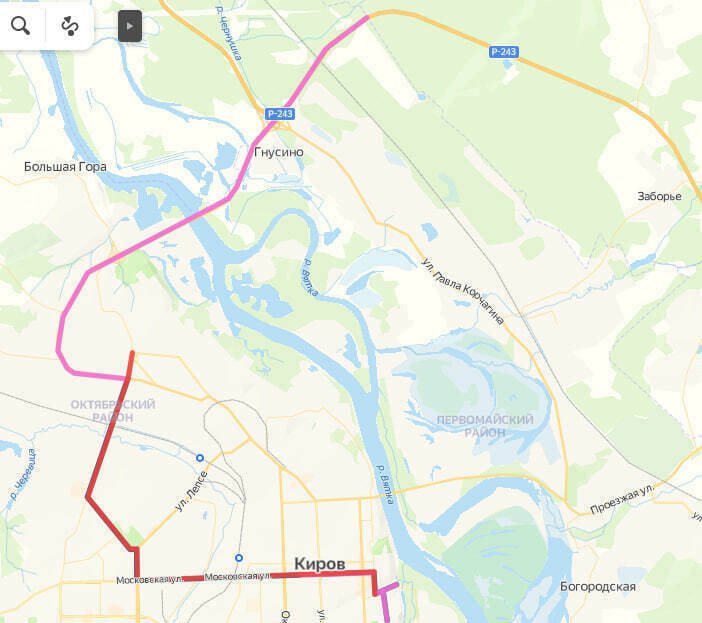 Какие улицы перекроют в Кирове в день возвращения паломников