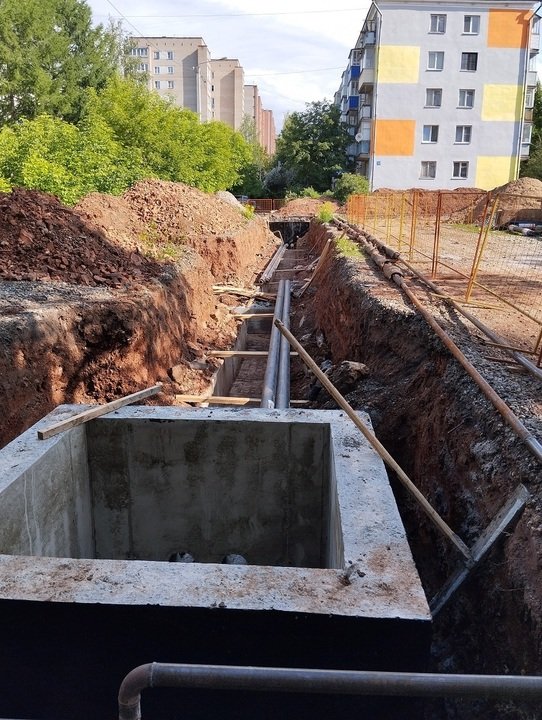 «Т Плюс» обновит в микрорайоне Дворца пионеров в Кирове более 4,5 км труб