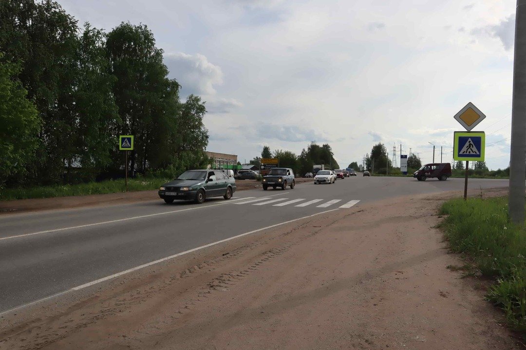 Пешеходный переход в Кирово-Чепецке, на котором сбили бабушку с 10-летней внучкой, не соответствует ГОСТу