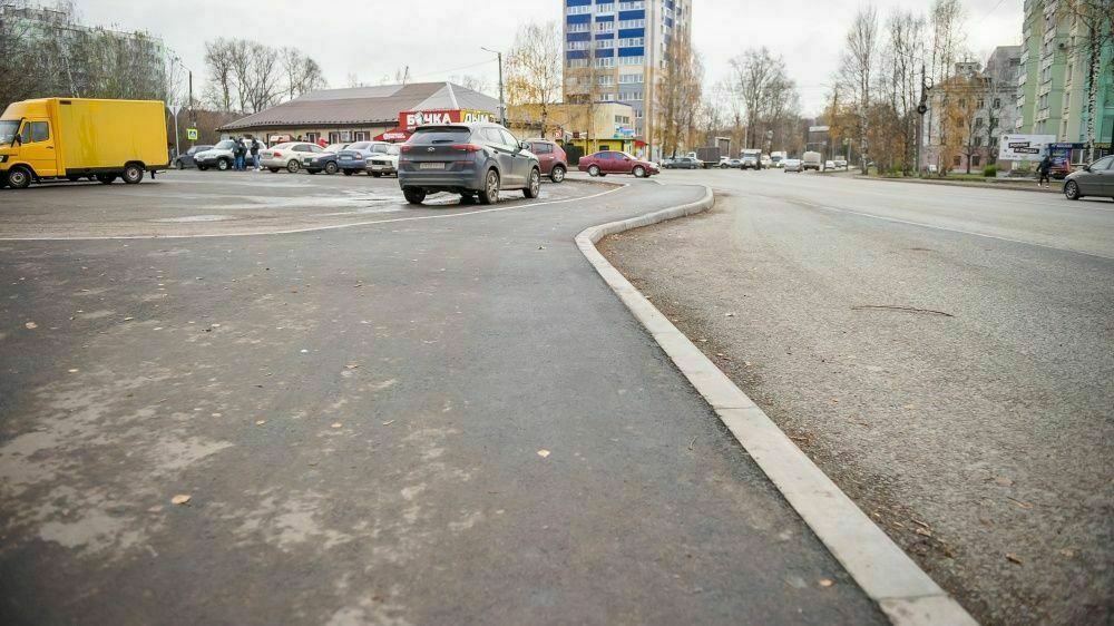 Дорогу на улице Павла Корчагина отремонтировали