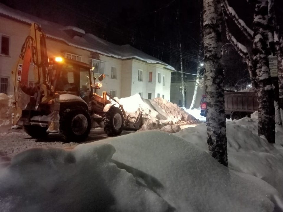 В администрации сообщили, с каких улица Кирова ночью вывезут снег