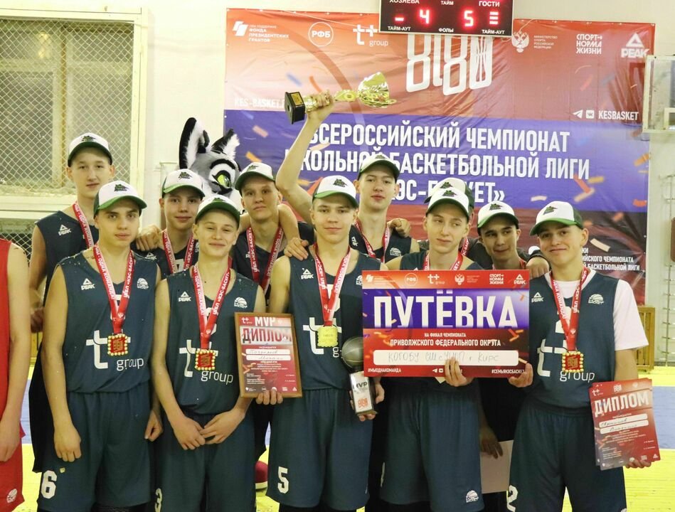 В Кирове определены победители регионального этапа Чемпионата ШБЛ «КЭС-БАСКЕТ»