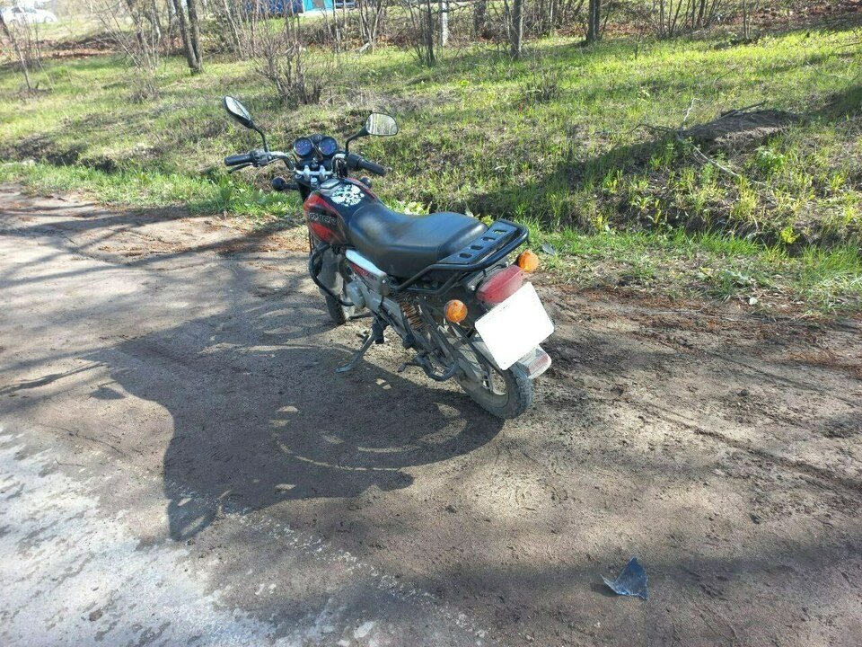 В Советске несовершеннолетний мотоциклист пострадал в ДТП