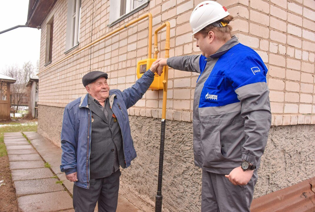 В Слободском районе Кировской области газифицировано домовладение ветерана труда