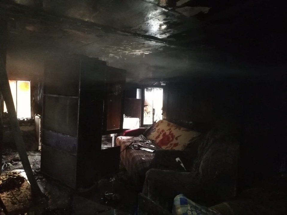 В Афанасьевском районе из-за проводки загорелся жилой дом