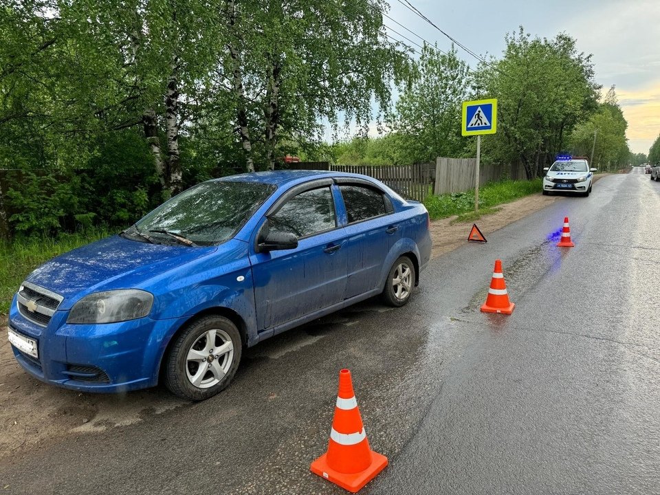 В Кирове водитель «Шевроле» сбил 8-летнюю велисипедистку