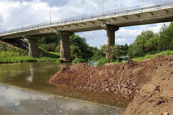 В Немском районе начался ремонт моста через реку Вою