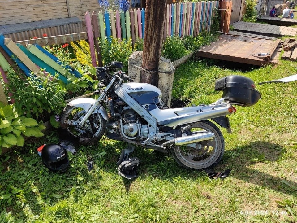 В аварии в Даровском серьезно пострадал 15-летний мотоциклист