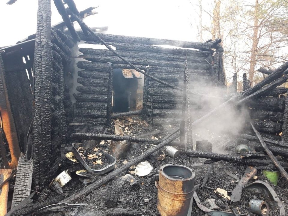 В Уржумском районе в пожаре погиб мужчина