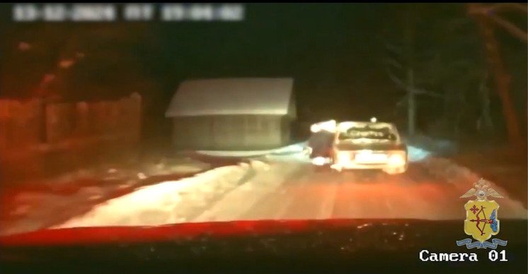 скриншот с видео УМВД России по Кировской области