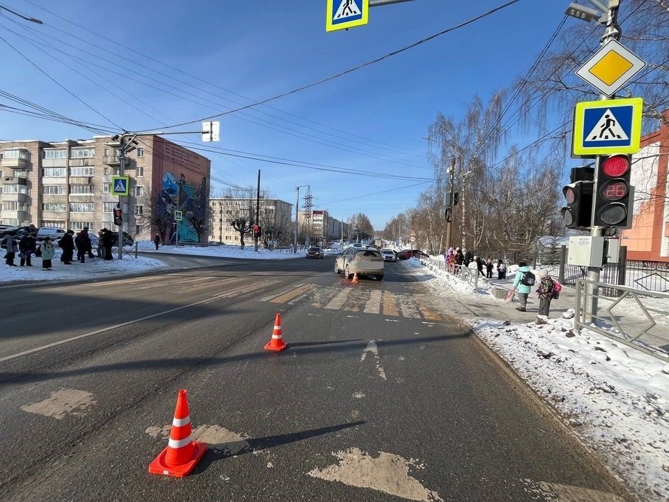 В Нововятске водитель «Киа» сбил школьника